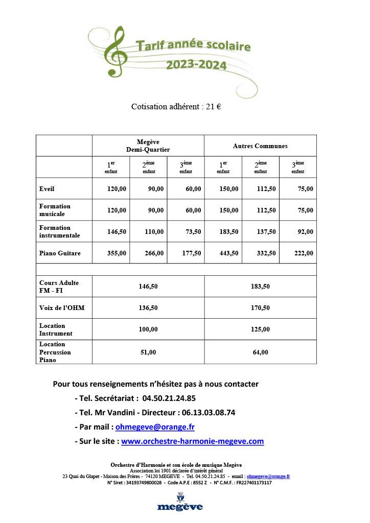 Flyer inscriptions p2 tarif 1