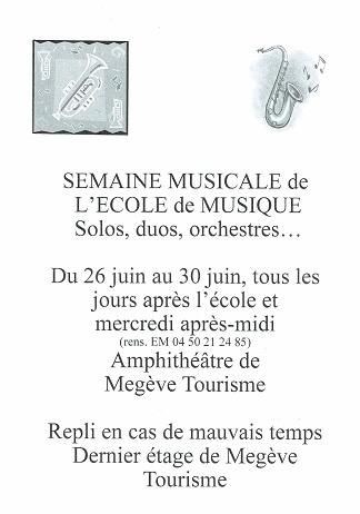 Semaine musicale 2023